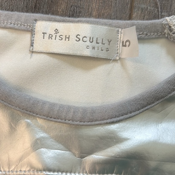 Trish Scully Child Metallic Silver dress size 5 - Picture 3 of 5